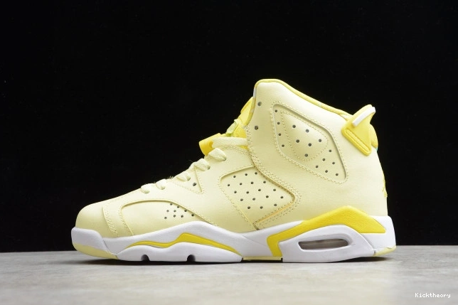 Kicktheory Dynamic (GS) Jordan Floral Air 543390-800 Retro Yellow 6 0721
